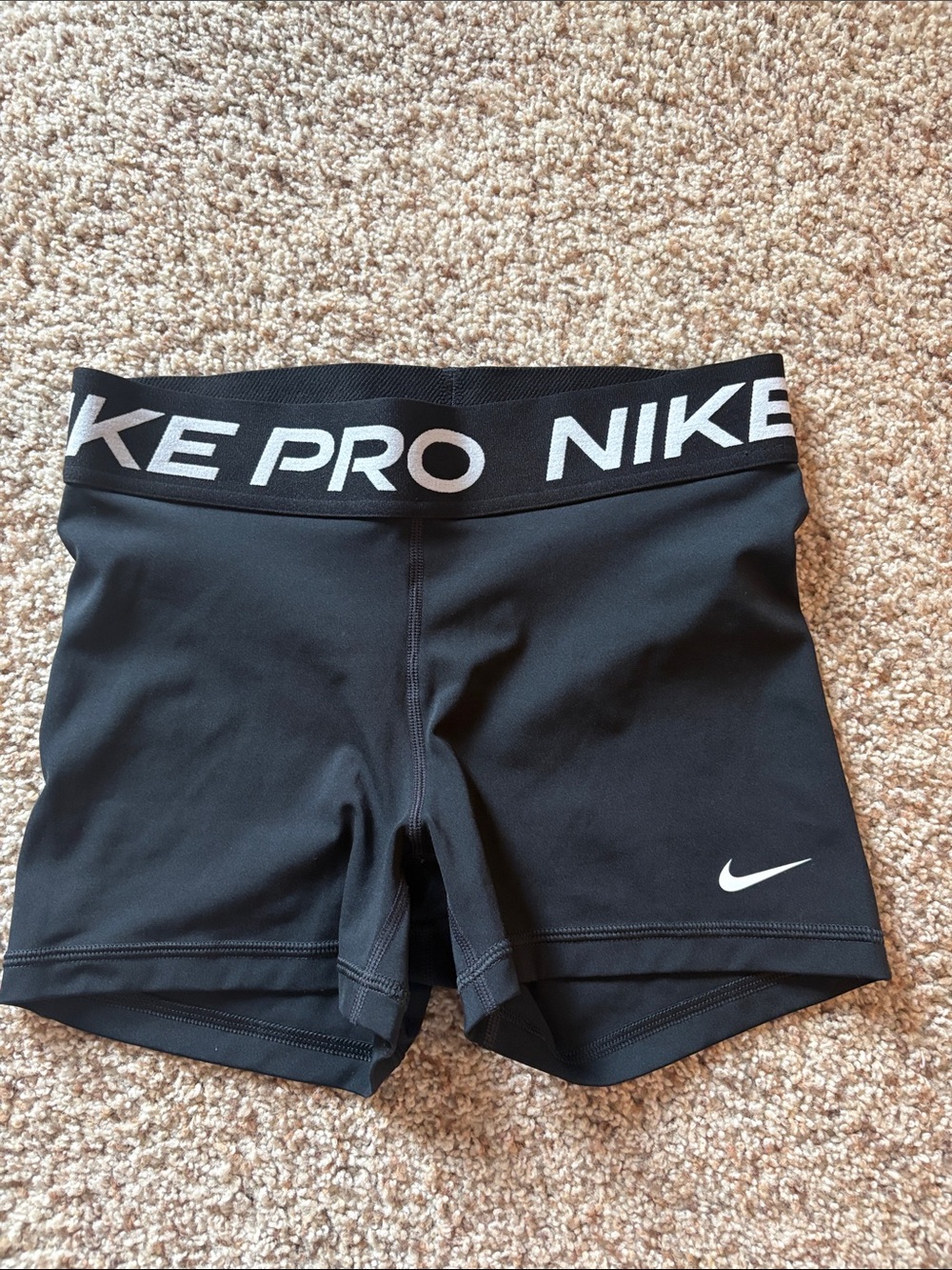 Nike Pro Black volleyball shorts